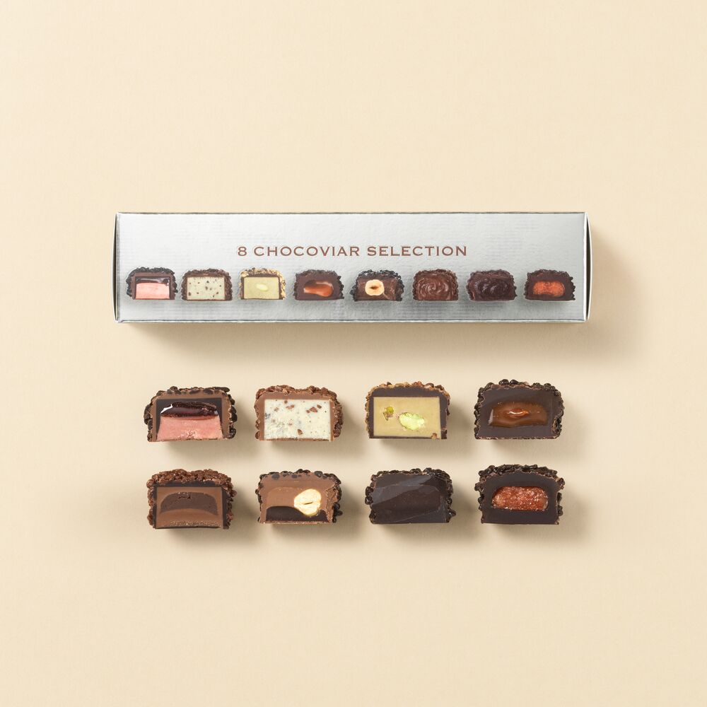 Gift box: assorted Chocoviar chocolates, 157 g – Venchi Store