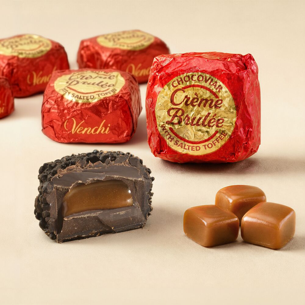 Chocoviar Crème Brûlée Chocolates | Bulk Bag (2.2 lb) – Venchi Store