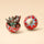 Vintage Dream Red Tin Ball with Cream & Crunchy
