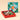 Vintage Dream Gift Box: an elegant square box with a green lid, presenting twelve expertly wrapped Cremini chocolates. - AI generated text