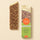 A Chocoviar Soft Bar Pistachio, finished with chopped nuts, displayed beside its signature green, pistachio-adorned wrapper. - AI generated text