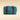 Elegant Venchi cooler bag in teal blue, featuring refined brown fabric handles and the signature brand logo. - AI generated text